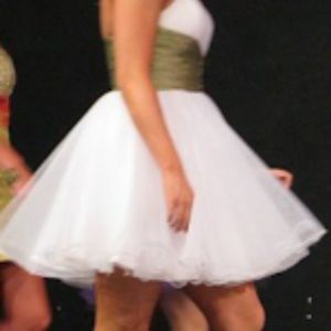 Short White Prom Dress